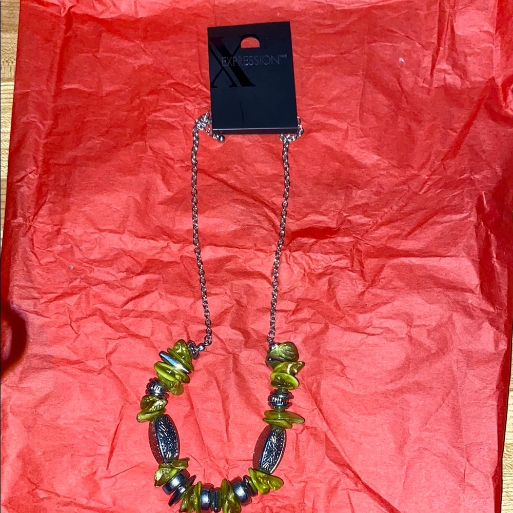 Expressions Green Necklace